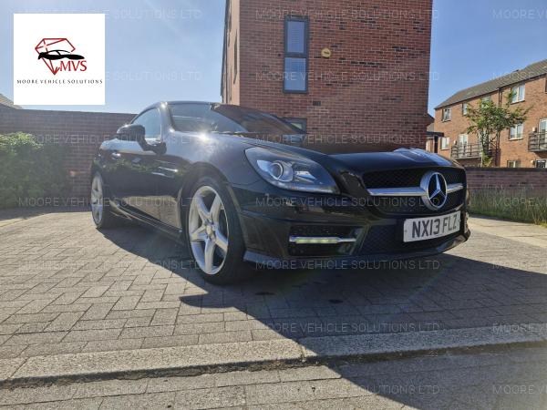 Mercedes-Benz SLK 2.1 SLK250 CDI BlueEfficiency AMG Sport Convertible 2dr Diesel G-Tronic+ Euro 5 (s/s) (204 ps)
